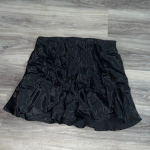 Black skater skirt